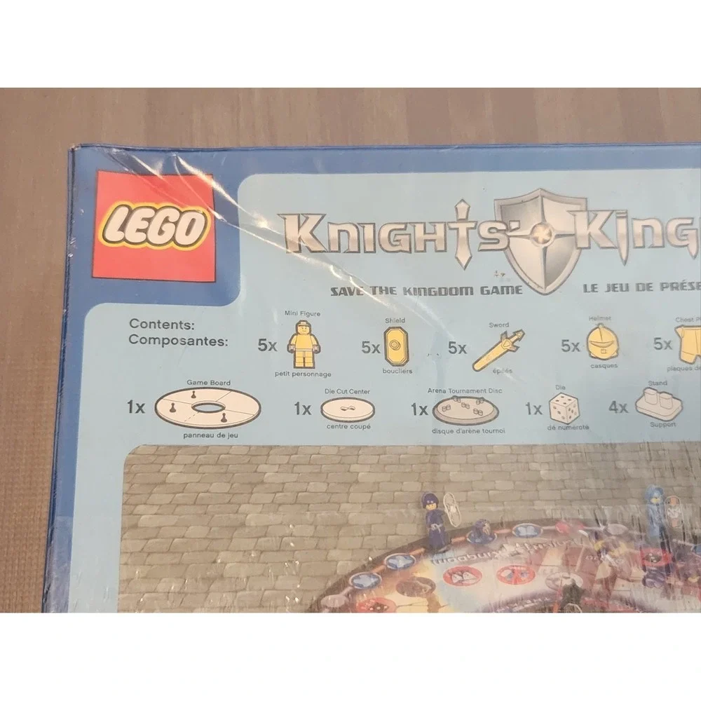 2004 LEGO Knights' Kingdom: Save the Kingdom Board Game (set number 31317) NEW